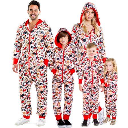 marca golf chupar Pudcoco Navidad de la familia pijamas Set de Navidad a juego Pijamas  Adultos Niños ropa de noche rojo